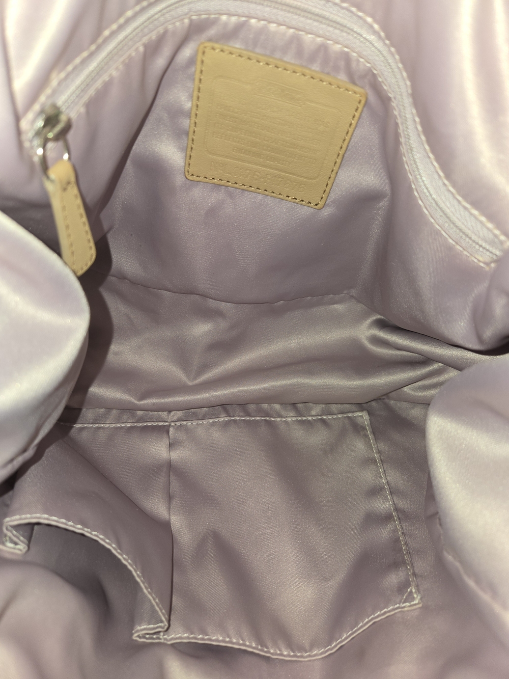 Coach Gallery East West Signature Canvas Tote With Hang Tag - Picture 11 of 15